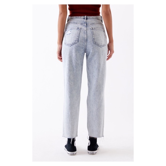 NWT pacsun high rise straight leg Jean Sz 24 - Picture 4 of 8